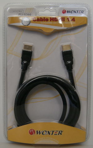 Cable Hdmi 14 Woxter Ps3x360